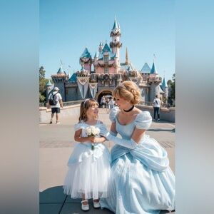 Disney Store Cinderella Wedding Gown Dress Size XS 4 Dress-up Princess
